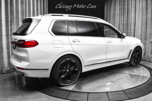 Used 2020 BMW X7 xDrive40i Alpine White 21 Wheels Just Serviced Like New for sale Sold at Chicago Motor Cars in West Chicago IL 60185 5
