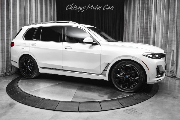 Used 2020 BMW X7 xDrive40i Alpine White 21 Wheels Just Serviced Like New for sale Sold at Chicago Motor Cars in West Chicago IL 60185 6