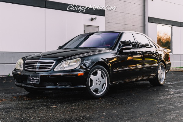 Used 2001 Mercedes-Benz S500 AMG SPORT PKG $96,545 MSRP DISTRONIC REAR POWER SEATS for sale $13,800 at Chicago Motor Cars in West Chicago IL 60185 2