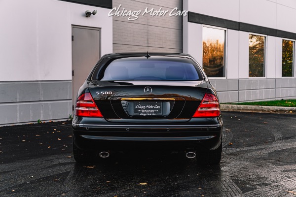 Used 2001 Mercedes-Benz S500 AMG SPORT PKG $96,545 MSRP DISTRONIC REAR POWER SEATS for sale $13,800 at Chicago Motor Cars in West Chicago IL 60185 5