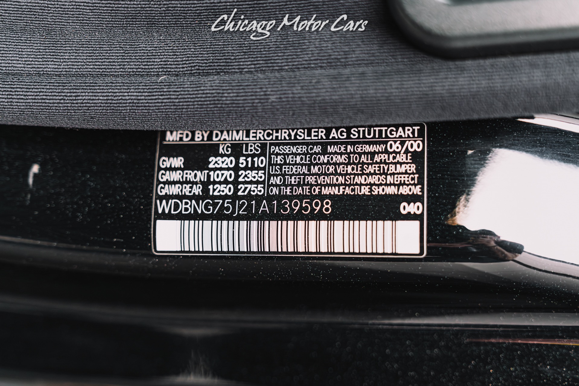 2001 MERCEDES-BENZ S-CLASS - Image 71