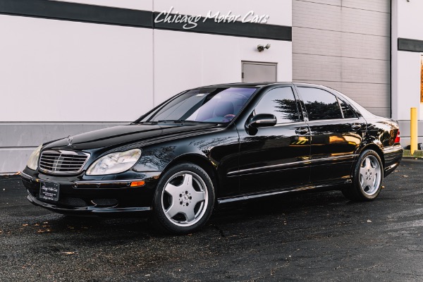 Used 2001 Mercedes-Benz S500 AMG SPORT PKG $96,545 MSRP DISTRONIC REAR POWER SEATS for sale $13,800 at Chicago Motor Cars in West Chicago IL