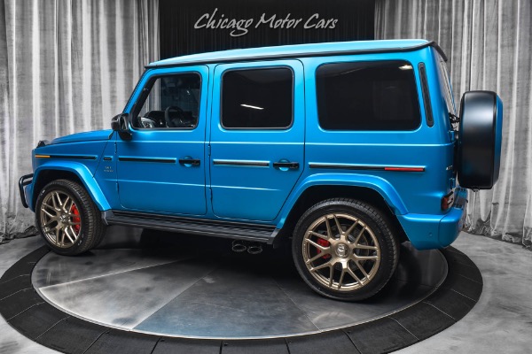 Used 2026 Mercedes-Benz G63 AMG Manufaktur Hyper Blue Magno Interior Plus Performance Package Carbon Fiber for sale Sold at Chicago Motor Cars in West Chicago IL 60185 3