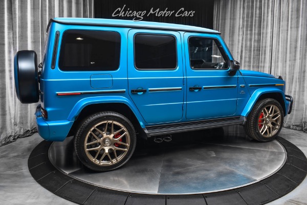 Used 2026 Mercedes-Benz G63 AMG Manufaktur Hyper Blue Magno Interior Plus Performance Package Carbon Fiber for sale Sold at Chicago Motor Cars in West Chicago IL 60185 5