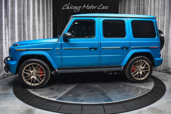 Used 2026 Mercedes-Benz G63 AMG Manufaktur Hyper Blue Magno Interior Plus Performance Package Carbon Fiber for sale Sold at Chicago Motor Cars in West Chicago IL 60185 1