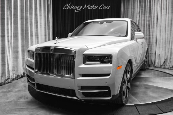 Used 2023 Rolls-Royce Cullinan SUV Only 4,100 Miles! Starlight Headliner! Bespoke Interior! Tempest Gray! for sale Sold at Chicago Motor Cars in West Chicago IL 60185 2