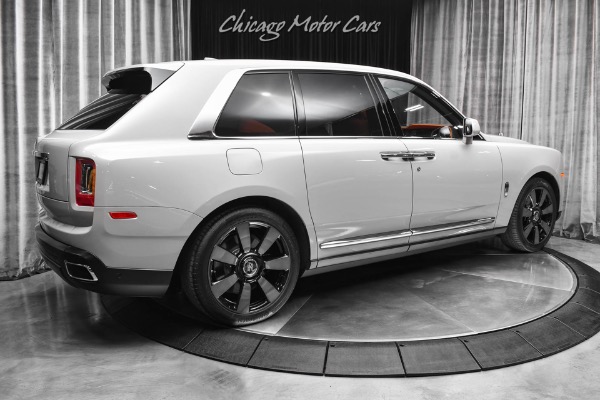 Used 2023 Rolls-Royce Cullinan SUV Only 4,100 Miles! Starlight Headliner! Bespoke Interior! Tempest Gray! for sale Sold at Chicago Motor Cars in West Chicago IL 60185 5
