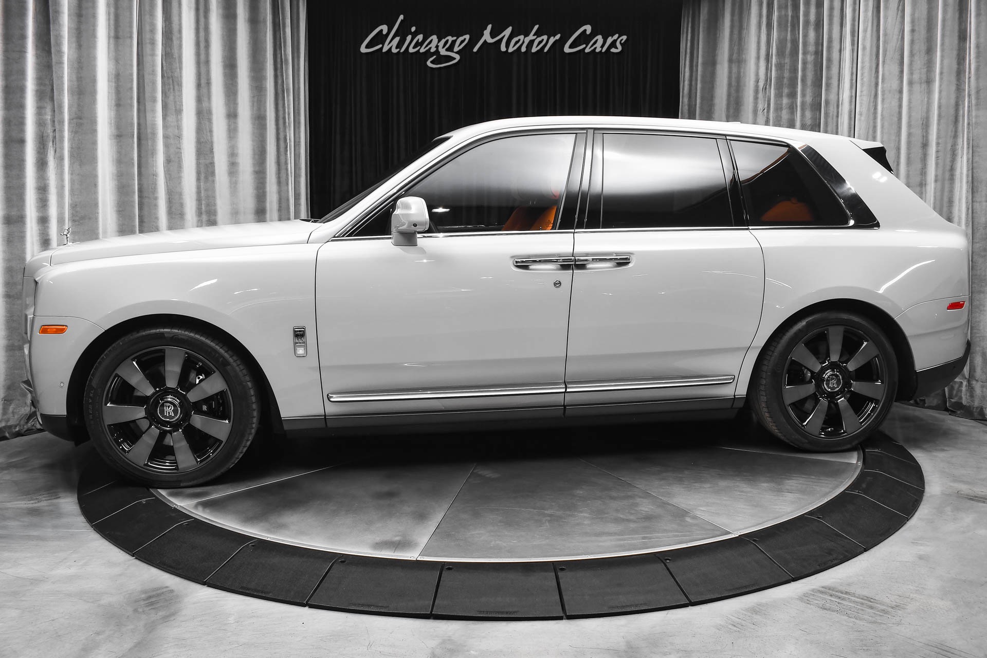 Used 2023 Rolls-Royce Cullinan SUV Only 4,100 Miles! Starlight Headliner! Bespoke Interior! Tempest Gray! for sale Sold at Chicago Motor Cars in West Chicago IL 60185 1