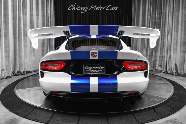 Used 2013 Dodge SRT Viper GTS Only 3K Miles  ACR Tribute Tons of Carbon Fiber Excellent Condition for sale Sold at Chicago Motor Cars in West Chicago IL 60185 4