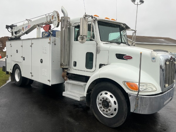 Used 2009 Peterbilt 335 Service Truck W/Crane for sale Sold at Chicago Motor Cars in West Chicago IL 60185 3