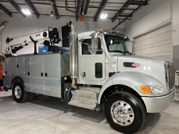 Used 2015 Peterbilt Conventional 337 Service Truck for sale Sold at Chicago Motor Cars in West Chicago IL 60185 3