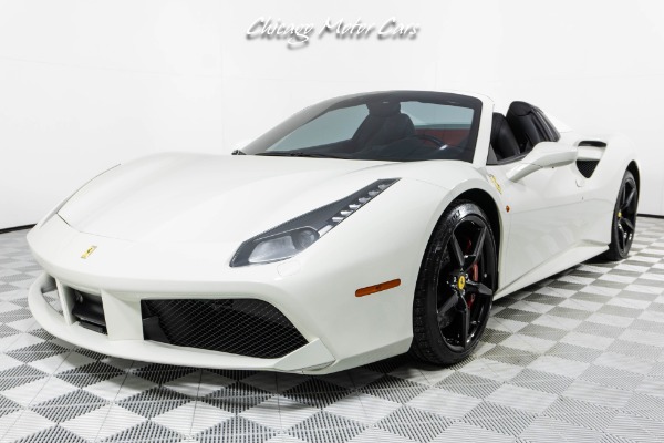 Used 2017 Ferrari 488 Spider Convertible! Hot Spec! Front End Lifter! Electric Seats! Black/Red Interior for sale Sold at Chicago Motor Cars in West Chicago IL 60185 5
