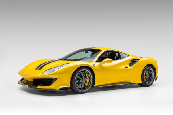 Used 2020 Ferrari 488 Pista RARE Giallo Triplo Strato HUGE MSRP Full PPF Dreamlines Carbon Fiber for sale Sold at Chicago Motor Cars in West Chicago IL 60185 4