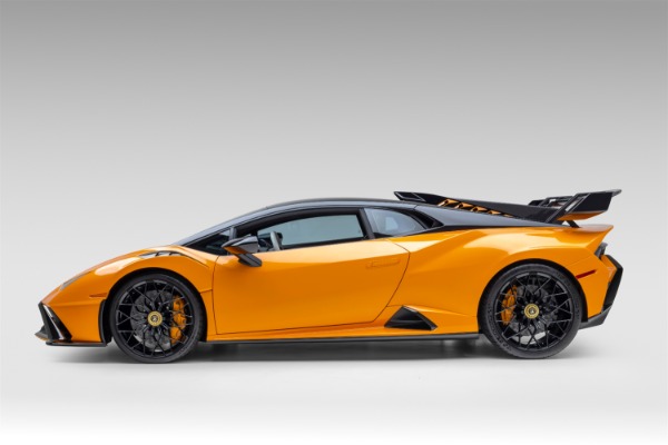 Used 2023 Lamborghini Huracan STO Only 3K Miles! HUGE MSRP! Full PPF! White Sport Seats! Front Lift for sale Sold at Chicago Motor Cars in West Chicago IL 60185 2
