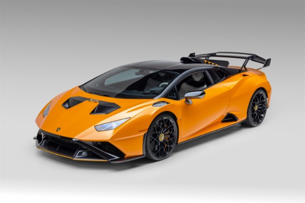 Used 2023 Lamborghini Huracan STO Only 3K Miles! HUGE MSRP! Full PPF! White Sport Seats! Front Lift for sale Sold at Chicago Motor Cars in West Chicago IL 60185 3