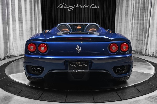 Used 2002 Ferrari 360 Spider Factory Gated 6 Speed 30k Service/Timing belt Collectible for sale Sold at Chicago Motor Cars in West Chicago IL 60185 4