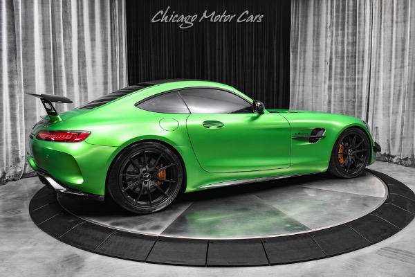 Used 2018 Mercedes-Benz AMG GT R Green Hell Magno Matte Tons of Carbon Fiber Full PPF CCBs Just Serviced for sale Sold at Chicago Motor Cars in West Chicago IL 60185 5
