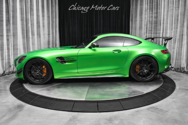 Used 2018 Mercedes-Benz AMG GT R Green Hell Magno Matte Tons of Carbon Fiber Full PPF CCBs Just Serviced for sale Sold at Chicago Motor Cars in West Chicago IL 60185 1