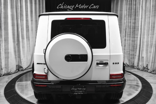 Used 2026 Mercedes-Benz G63 AMG 4Matic Night Package Manufaktur Moonlight White Metallic Only 17 Miles! for sale Sold at Chicago Motor Cars in West Chicago IL 60185 4