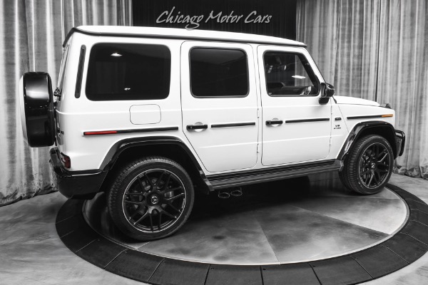 Used 2026 Mercedes-Benz G63 AMG 4Matic Night Package Manufaktur Moonlight White Metallic Only 17 Miles! for sale Sold at Chicago Motor Cars in West Chicago IL 60185 5