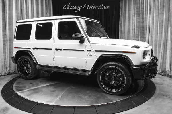 Used 2026 Mercedes-Benz G63 AMG 4Matic Night Package Manufaktur Moonlight White Metallic Only 17 Miles! for sale Sold at Chicago Motor Cars in West Chicago IL 60185 6