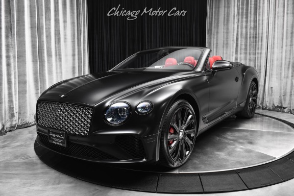 Used 2022 Bentley Continental GTC Convertible Mulliner Driving Spec Rotating Display Full Satin PPF LOADED for sale Sold at Chicago Motor Cars in West Chicago IL 60185 2