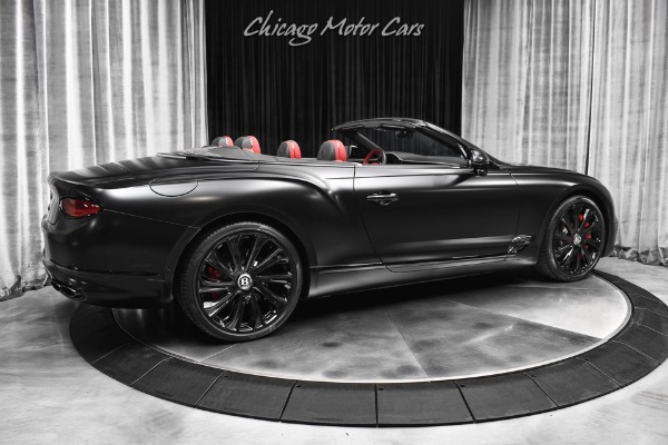 Used 2022 Bentley Continental GTC Convertible Mulliner Driving Spec Rotating Display Full Satin PPF LOADED for sale Sold at Chicago Motor Cars in West Chicago IL 60185 5