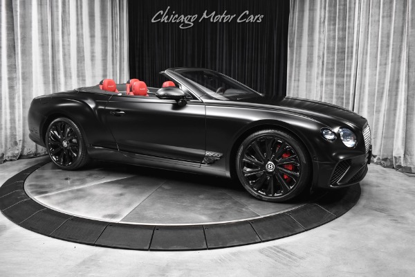Used 2022 Bentley Continental GTC Convertible Mulliner Driving Spec Rotating Display Full Satin PPF LOADED for sale Sold at Chicago Motor Cars in West Chicago IL 60185 6