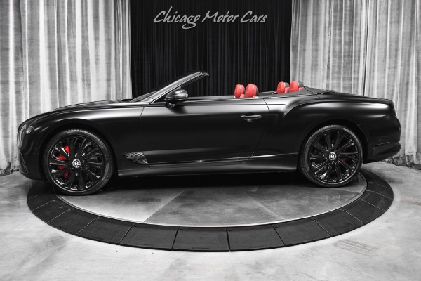 Used 2022 Bentley Continental GTC Convertible Mulliner Driving Spec Rotating Display Full Satin PPF LOADED for sale Sold at Chicago Motor Cars in West Chicago IL 60185 1