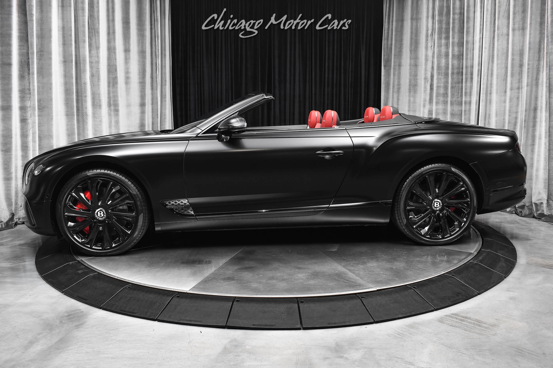 Used 2022 Bentley Continental GTC Convertible Mulliner Driving Spec Rotating Display Full Satin PPF LOADED for sale Sold at Chicago Motor Cars in West Chicago IL 60185 1