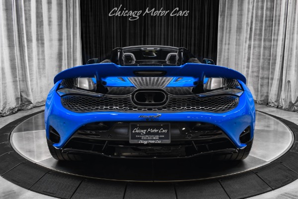 Used 2024 McLaren 750S Spider MSRP $427k+ Performance Interior MSO Paris Blue Ext Carbon Fiber Pack PPF for sale Sold at Chicago Motor Cars in West Chicago IL 60185 4