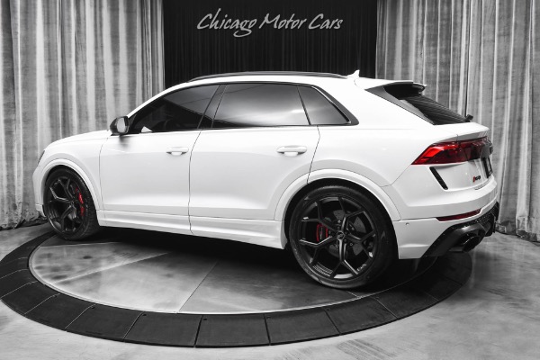 Used 2025 Audi RS Q8 Performance 4.0T Quattro SUV Matte Carbon Pkg Executive Pkg Luxury Pkg Sport Exhaust for sale Sold at Chicago Motor Cars in West Chicago IL 60185 3