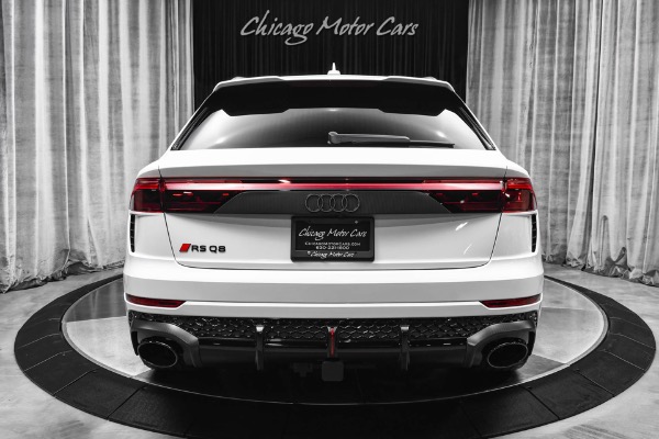 Used 2025 Audi RS Q8 Performance 4.0T Quattro SUV Matte Carbon Pkg Executive Pkg Luxury Pkg Sport Exhaust for sale Sold at Chicago Motor Cars in West Chicago IL 60185 4
