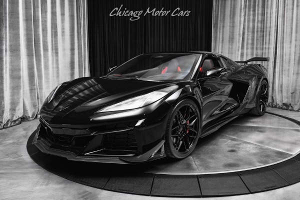 Used 2025 Chevrolet Corvette Z06 2LZ Only 3k Miles Loaded Carbon Aero Pack Carbon Trim PPF for sale Sold at Chicago Motor Cars in West Chicago IL 60185 2