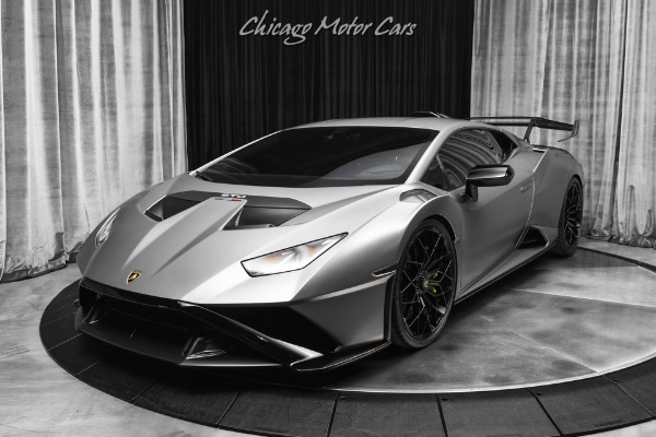 Used 2023 Lamborghini Huracan STO Axle Lifter! Lamborghini Telemetry! Contrast Pack! Sportivo! Full PPF for sale Sold at Chicago Motor Cars in West Chicago IL 60185 2