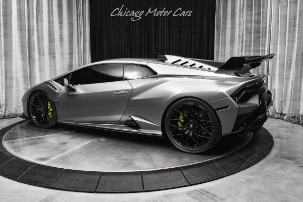 Used 2023 Lamborghini Huracan STO Axle Lifter! Lamborghini Telemetry! Contrast Pack! Sportivo! Full PPF for sale Sold at Chicago Motor Cars in West Chicago IL 60185 3