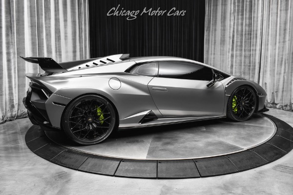 Used 2023 Lamborghini Huracan STO Axle Lifter! Lamborghini Telemetry! Contrast Pack! Sportivo! Full PPF for sale Sold at Chicago Motor Cars in West Chicago IL 60185 5