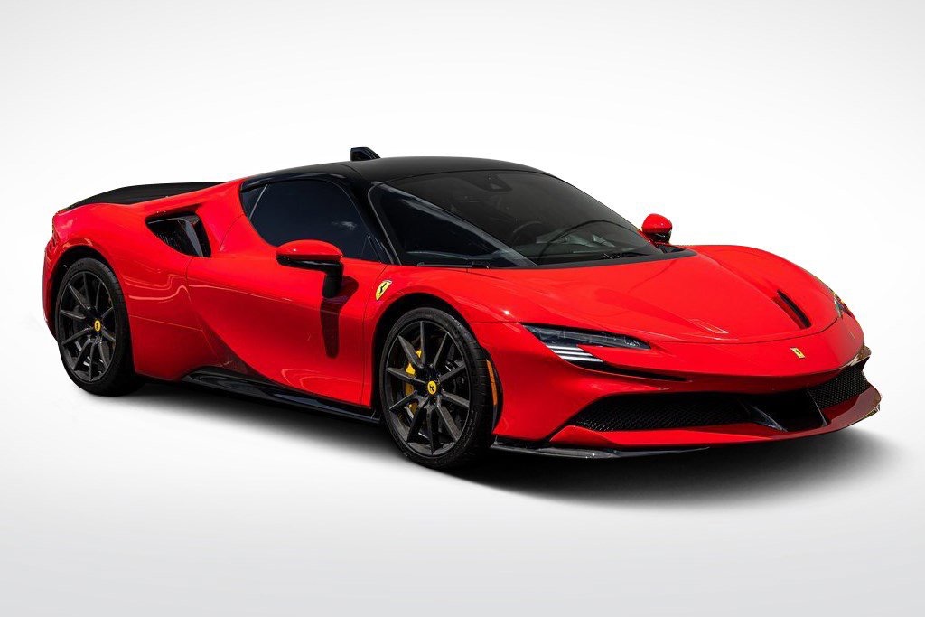 Used 2021 Ferrari SF90 Stradale Assetto Fiorano MSRP $747k Carbon Fiber HARD LOADED RARE Serviced! for sale Sold at Chicago Motor Cars in West Chicago IL 60185 1