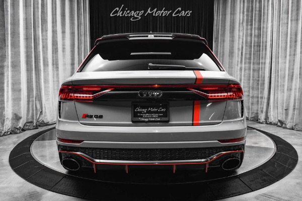 Used 2023 Audi RS Q8 4.0T Quattro Black Optic Exec & Lux Pkgs Tons of Carbon Fiber Serviced for sale Sold at Chicago Motor Cars in West Chicago IL 60185 4