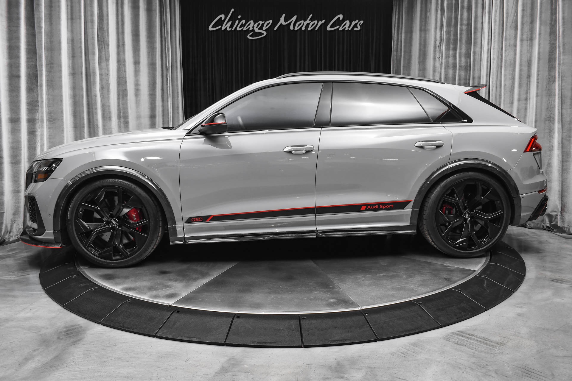 Used 2023 Audi RS Q8 4.0T Quattro Black Optic Exec & Lux Pkgs Tons of Carbon Fiber Serviced for sale Sold at Chicago Motor Cars in West Chicago IL 60185 1