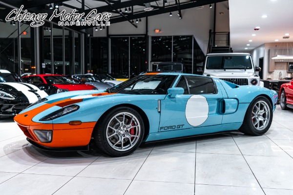 Used 2006 Ford GT Heritage Edition All Options 1-Owner Collector Car 1 of 343 Made Perfect for sale Sold at Chicago Motor Cars in West Chicago IL 60185 1