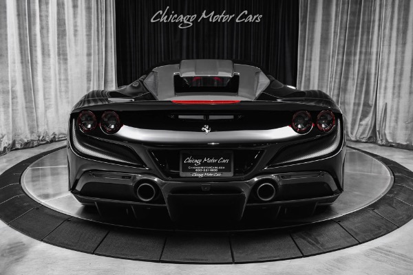 Used 2021 Ferrari F8 Tributo Coupe Vossen Wheels Novitec Carbon Fiber Upgraded Exhaust Full PPF Lift for sale $469,800 at Chicago Motor Cars in West Chicago IL 60185 4