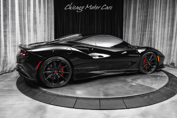 Used 2021 Ferrari F8 Tributo Coupe Vossen Wheels Novitec Carbon Fiber Upgraded Exhaust Full PPF Lift for sale $469,800 at Chicago Motor Cars in West Chicago IL 60185 5