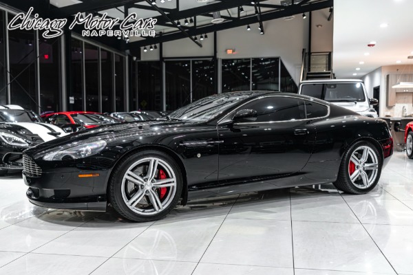 Used 2008 Aston Martin DB9 Coupe ONLY 34k Miles Black on Black V12 Fully Serviced for sale Sold at Chicago Motor Cars in West Chicago IL 60185 1