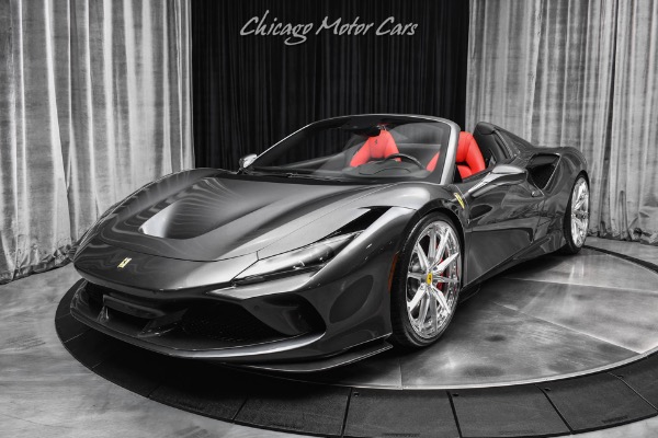 Used 2022 Ferrari F8 Spider Convertible HRE Wheels Novitec Carbon Fiber Everywhere LOADED Warranty for sale Sold at Chicago Motor Cars in West Chicago IL 60185 2