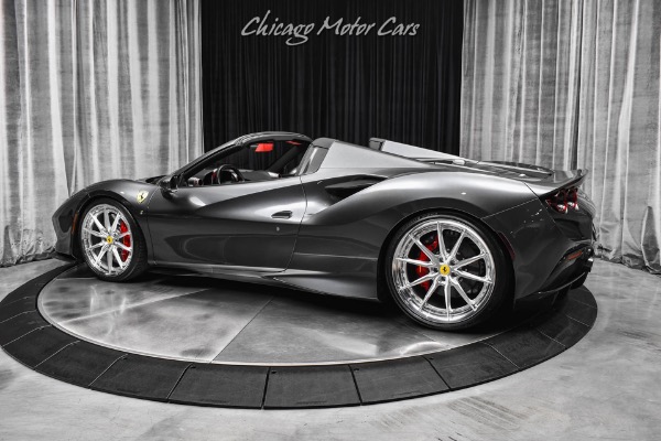 Used 2022 Ferrari F8 Spider Convertible HRE Wheels Novitec Carbon Fiber Everywhere LOADED Warranty for sale Sold at Chicago Motor Cars in West Chicago IL 60185 3