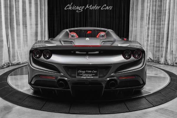 Used 2022 Ferrari F8 Spider Convertible HRE Wheels Novitec Carbon Fiber Everywhere LOADED Warranty for sale Sold at Chicago Motor Cars in West Chicago IL 60185 4