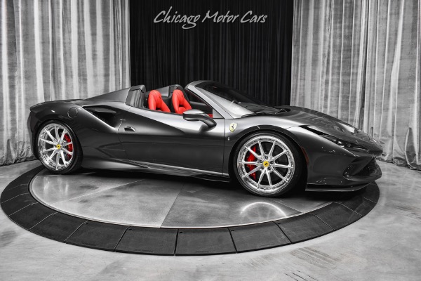 Used 2022 Ferrari F8 Spider Convertible HRE Wheels Novitec Carbon Fiber Everywhere LOADED Warranty for sale Sold at Chicago Motor Cars in West Chicago IL 60185 6