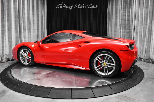 Used 2018 Ferrari 488 GTB Coupe Axle Lifter Carbon Fiber Driver Zone + LEDS AFS Full Electric Seats for sale Sold at Chicago Motor Cars in West Chicago IL 60185 3