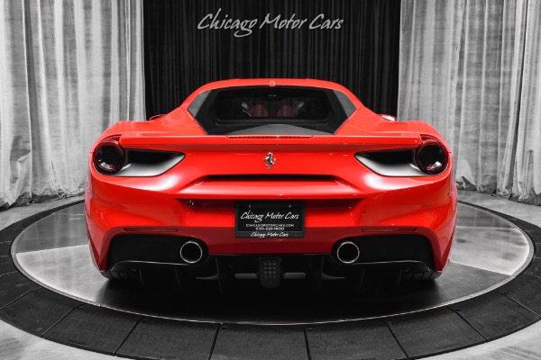 Used 2018 Ferrari 488 GTB Coupe Axle Lifter Carbon Fiber Driver Zone + LEDS AFS Full Electric Seats for sale Sold at Chicago Motor Cars in West Chicago IL 60185 4